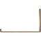 Ekena Millwork Steel Hanging Shelf Bracket, Hammered Gold 2"W x 12"D x 7"H BKTM02X12X07HSHGO - alternate 6